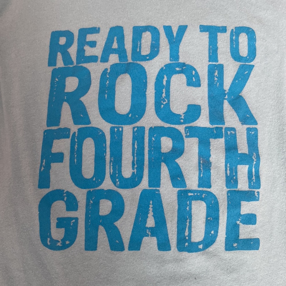 Ready to Rock Fourth Grade Tee - Picture 2 of 4